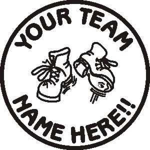 BT-31 "Team Name w/Boots" Button