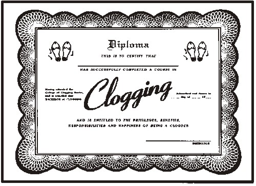 DP-01 "Clogging Diploma"